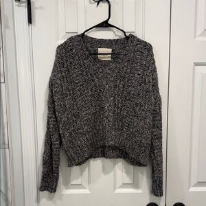 Lucky Brand Charcoal V-Neck Sweater